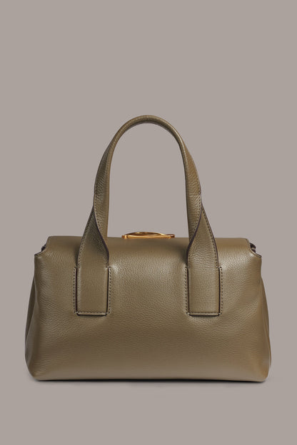 AMAGANSETT SATCHEL BAG - Capers