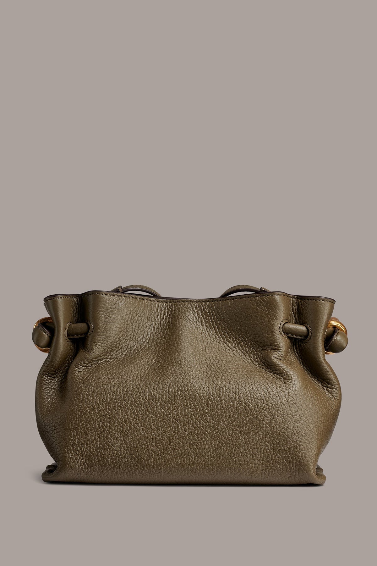CASHMERE LEATHER CROSSBODY BAG - Capers