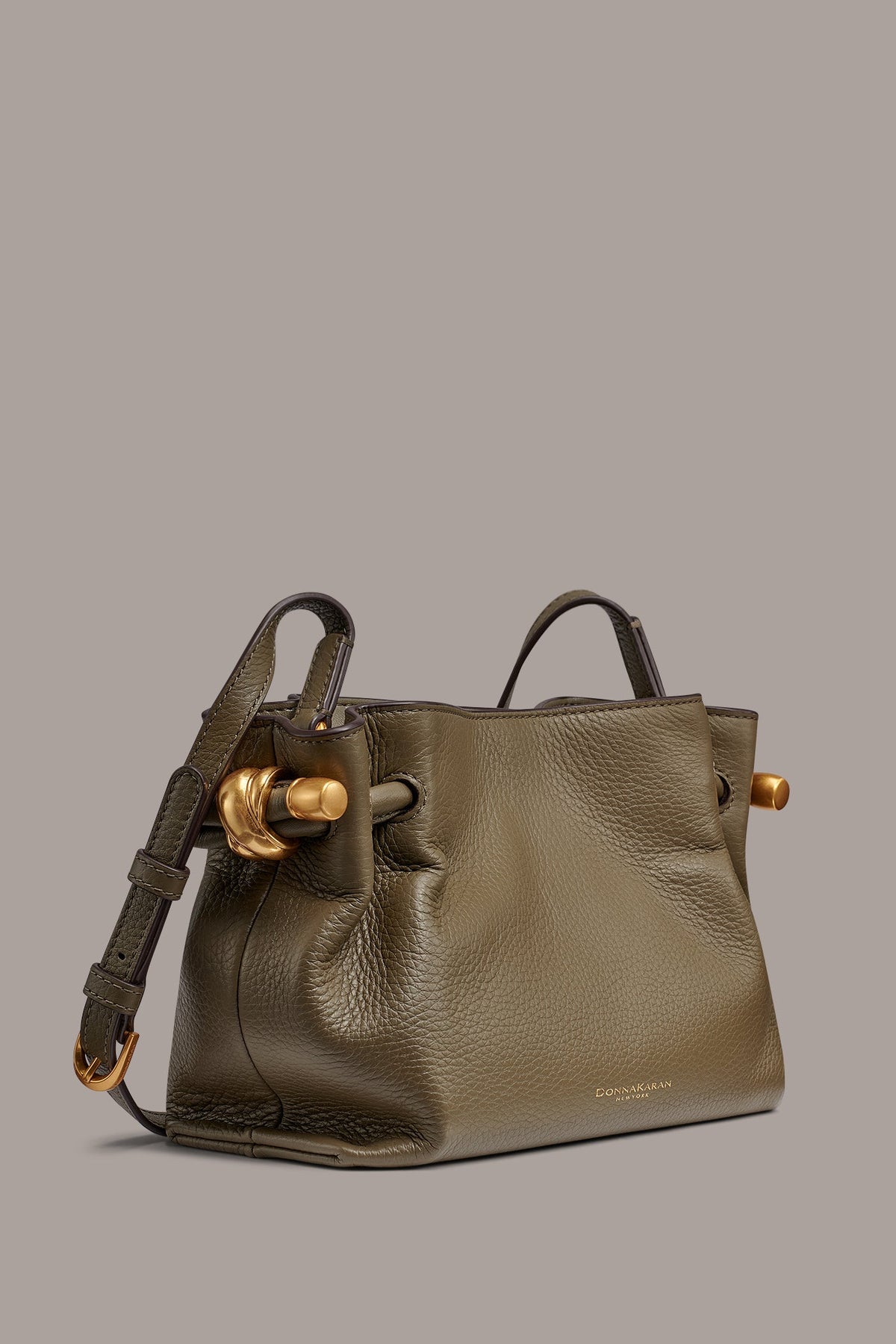 CASHMERE LEATHER CROSSBODY BAG - Capers