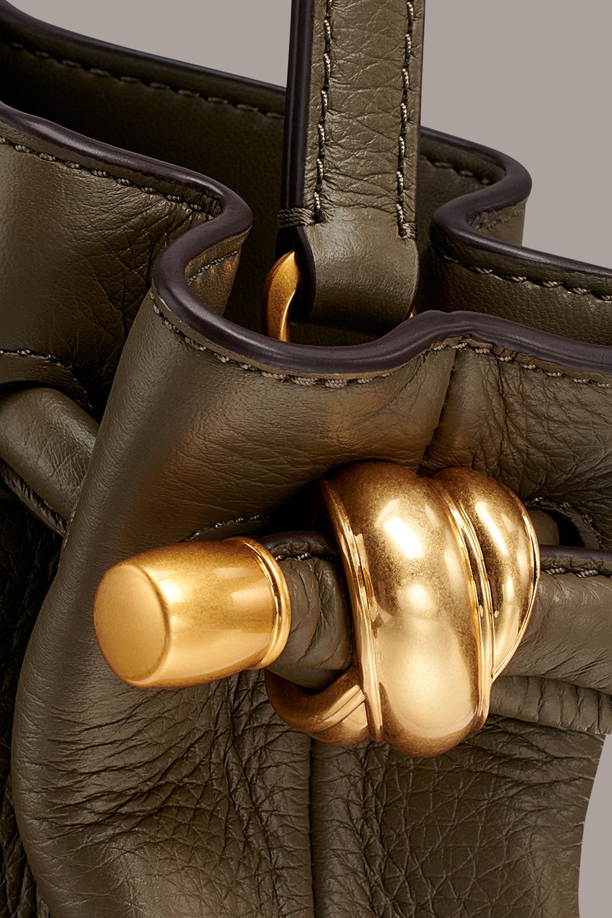CASHMERE LEATHER CROSSBODY BAG - Capers