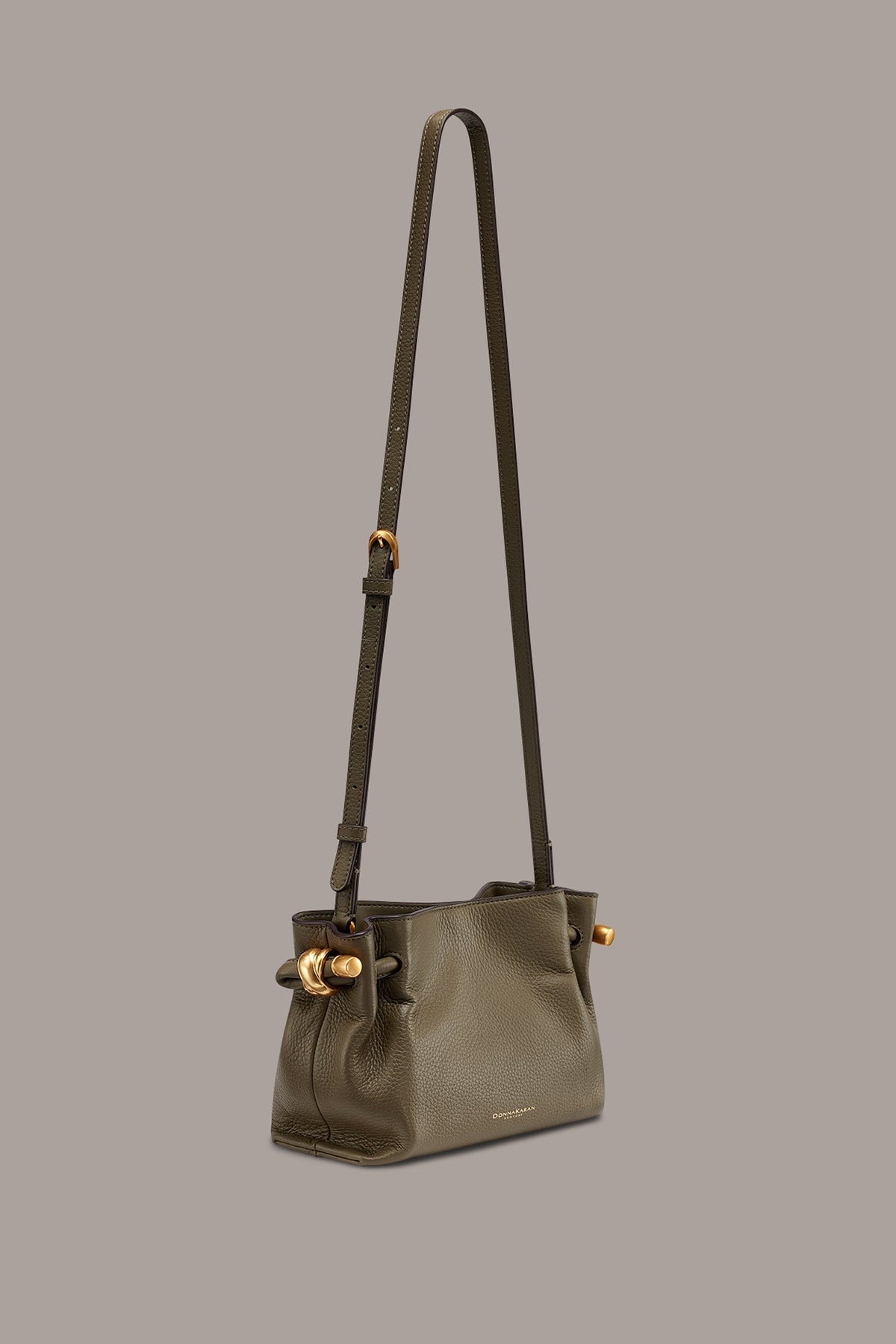CASHMERE LEATHER CROSSBODY BAG - Capers