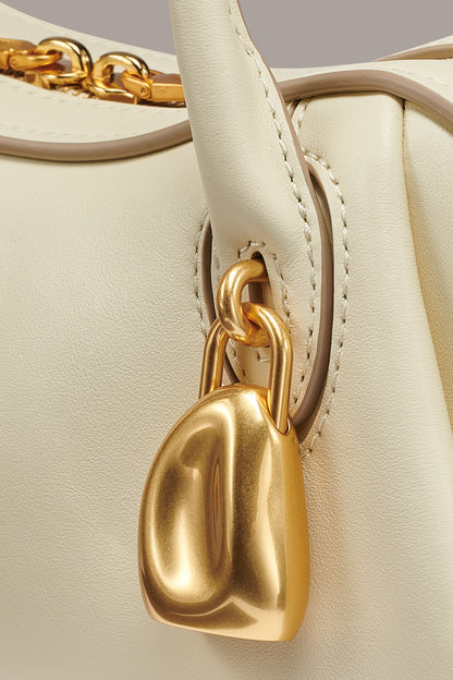 TERRY SHOULDER BAG - Buttercream