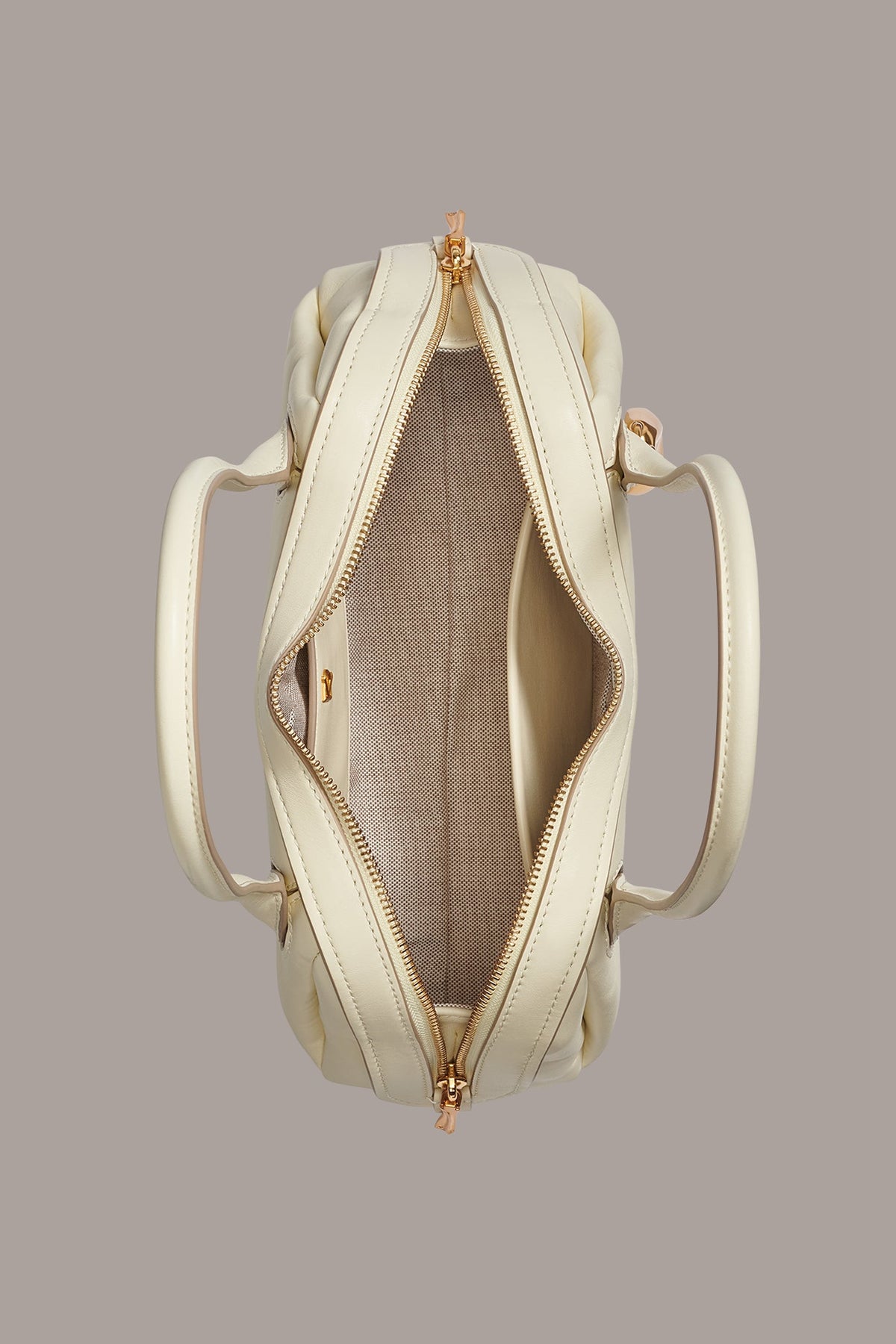 TERRY SHOULDER BAG - Buttercream
