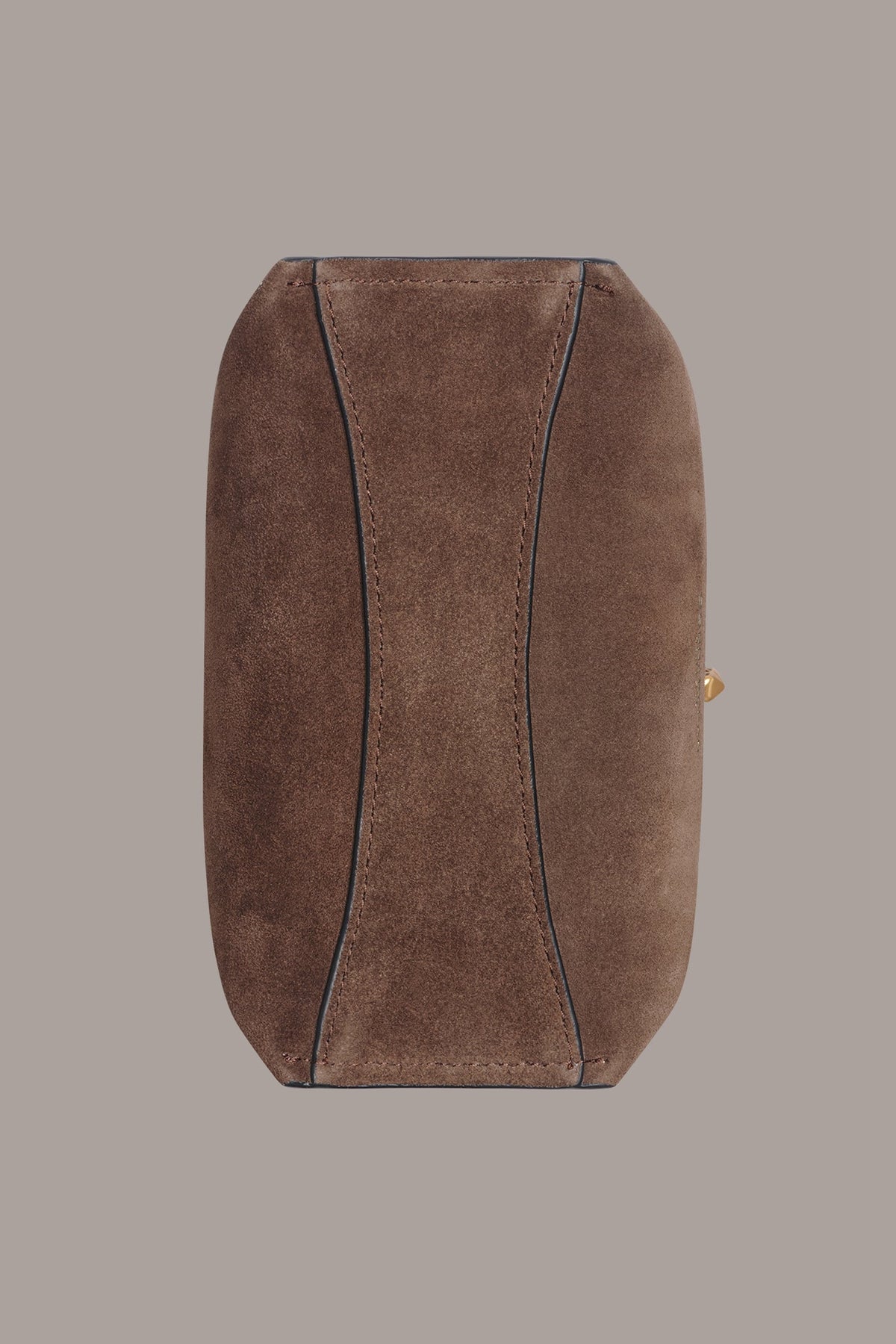 BRIDGEHAMPTON PYTHON SUEDE SMALL CROSSBODY - Brown Multi