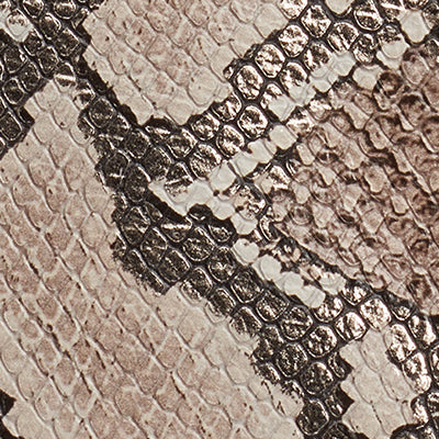 CASHMERE SNAKE-EFFECT MEDIUM TOTE - Neutral Multi