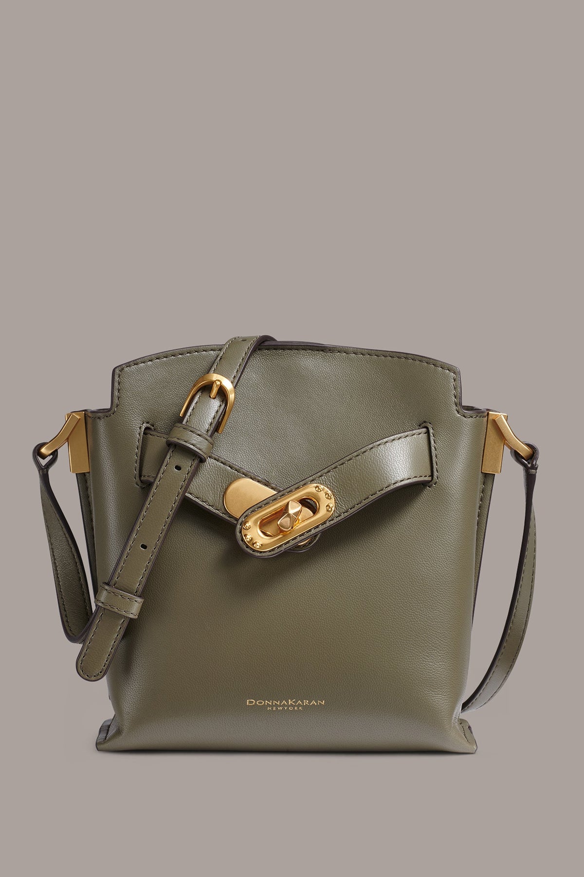 BRIDGEHAMPTON LEATHER CROSSBODY BAG - Capers