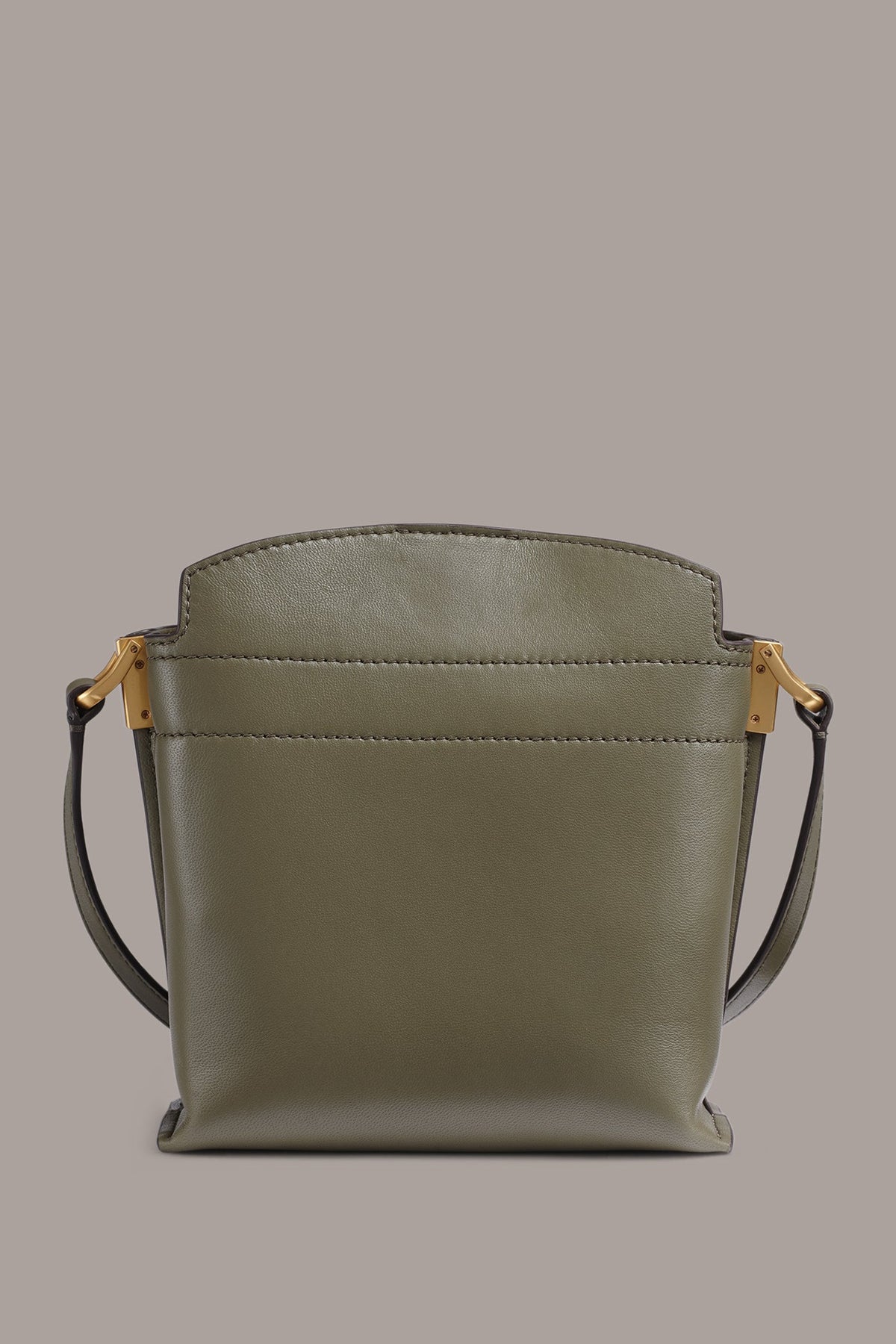 BRIDGEHAMPTON LEATHER CROSSBODY BAG - Capers