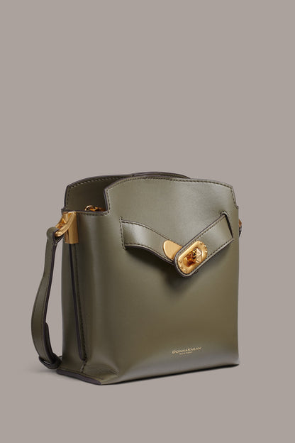 BRIDGEHAMPTON LEATHER CROSSBODY BAG - Capers