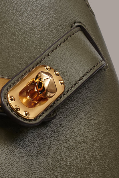 BRIDGEHAMPTON LEATHER CROSSBODY BAG - Capers