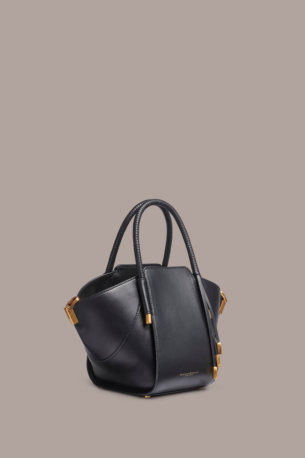 BALDWIN LEATHER CROSSBODY BAG - Black / Gold