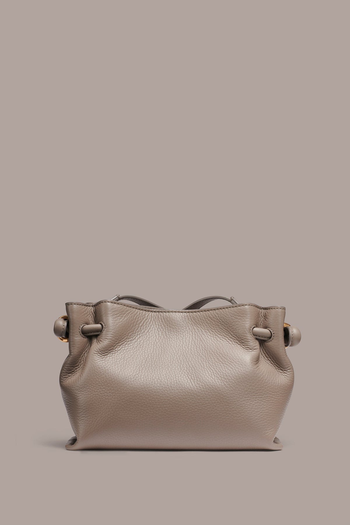 CASHMERE LEATHER CROSSBODY BAG - CLOUD