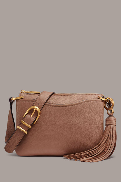 GLENWOOD CROSSBODY BAG - Beige