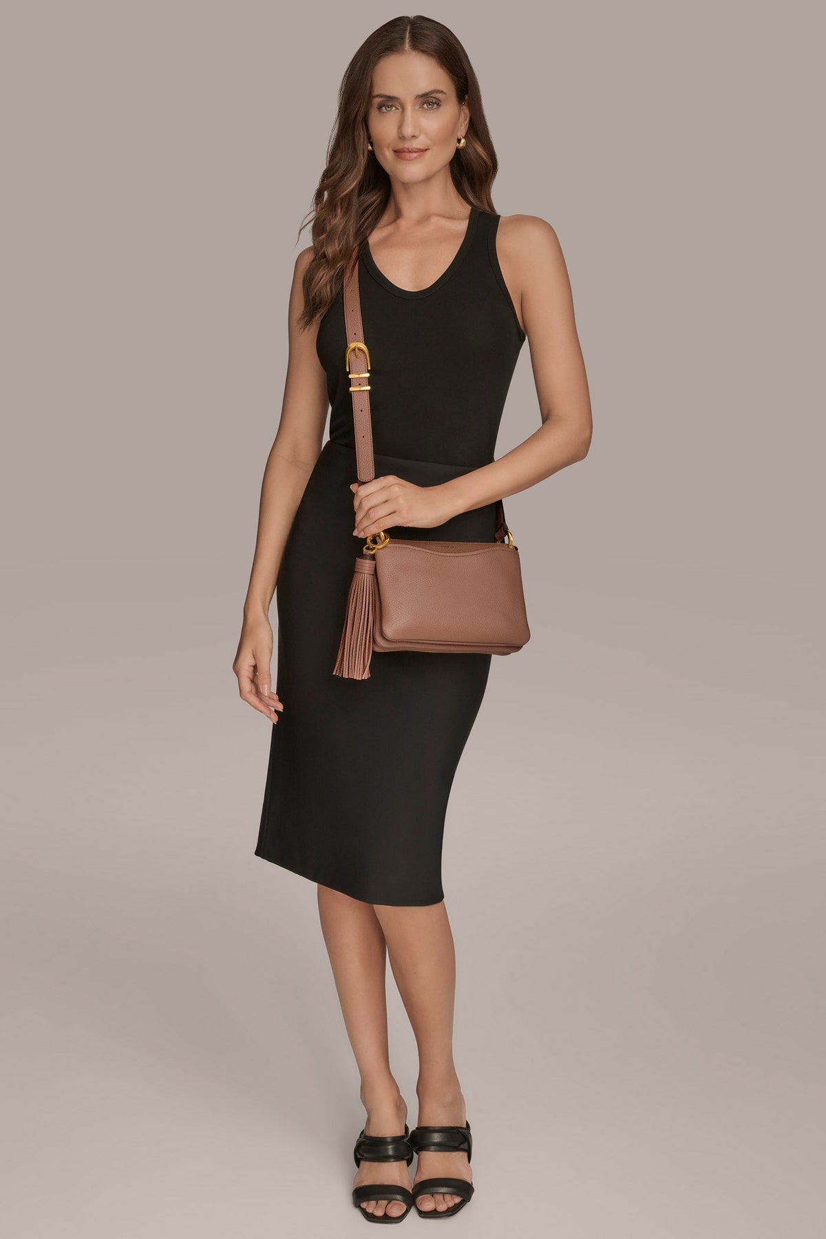 GLENWOOD CROSSBODY BAG - Beige