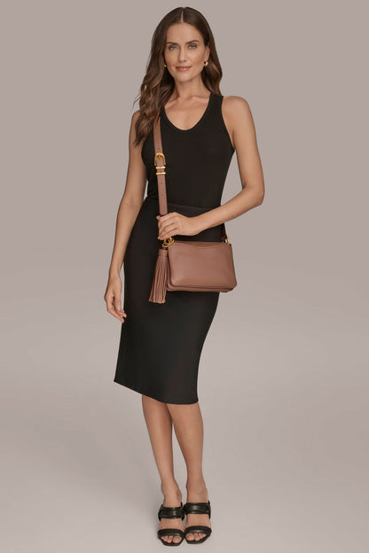 GLENWOOD CROSSBODY BAG - Beige