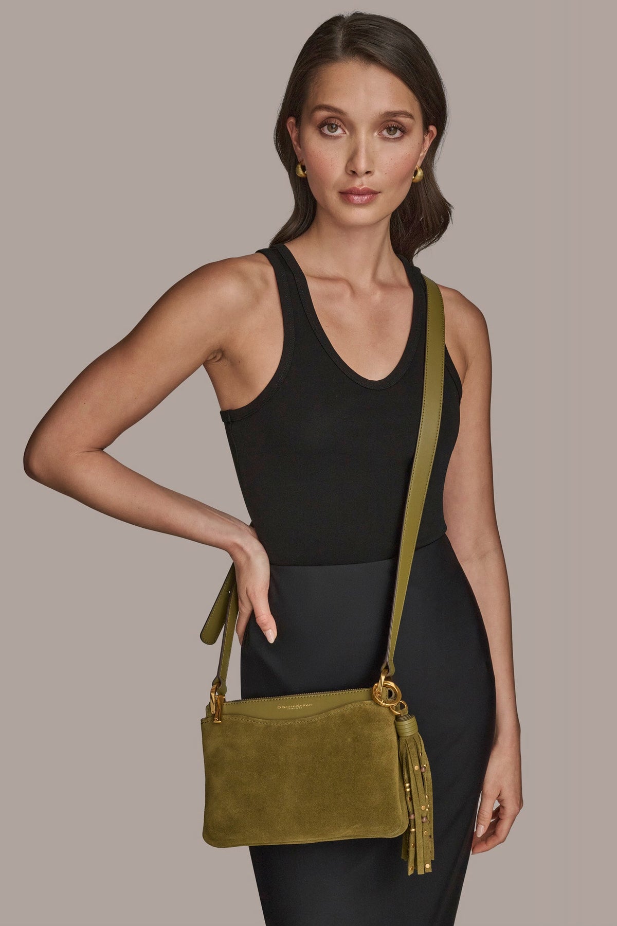 GLENWOOD CROSSBODY BAG - Sand