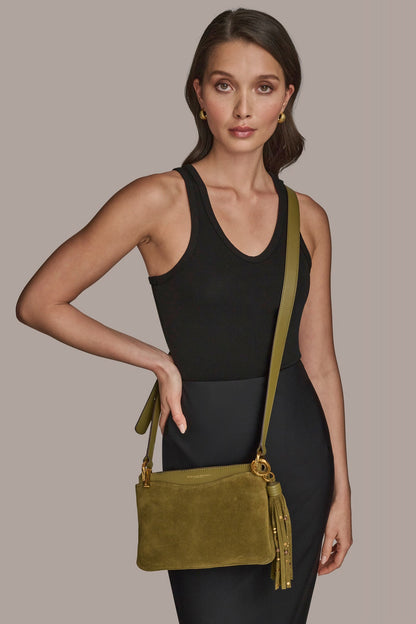 GLENWOOD CROSSBODY BAG - Sand