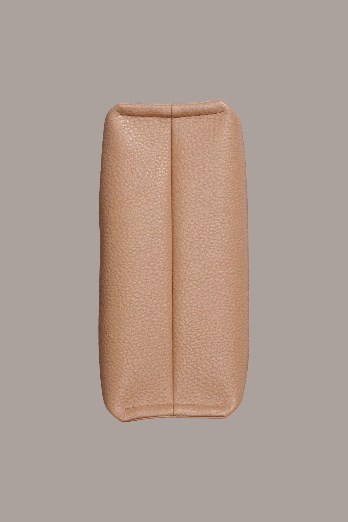 CASHMERE LEATHER CROSSBODY BAG - TOASTED ALMOND
