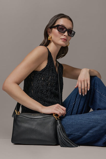 GLENWOOD CROSSBODY BAG - Black
