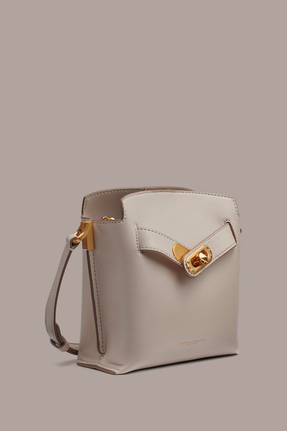 BRIDGEHAMPTON LEATHER CROSSBODY BAG - Sand