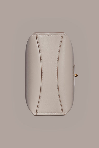BRIDGEHAMPTON LEATHER CROSSBODY BAG - Sand