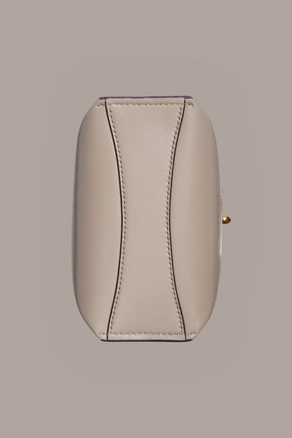 BRIDGEHAMPTON LEATHER CROSSBODY BAG - Moth