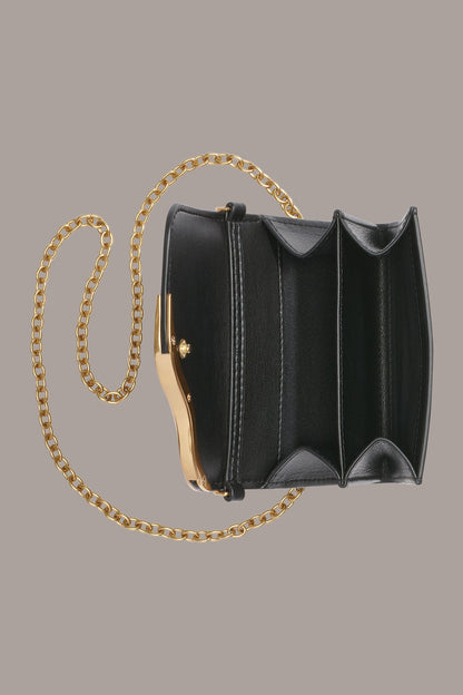 MALVERNE PAVE MINI CROSSBODY BAG - Black