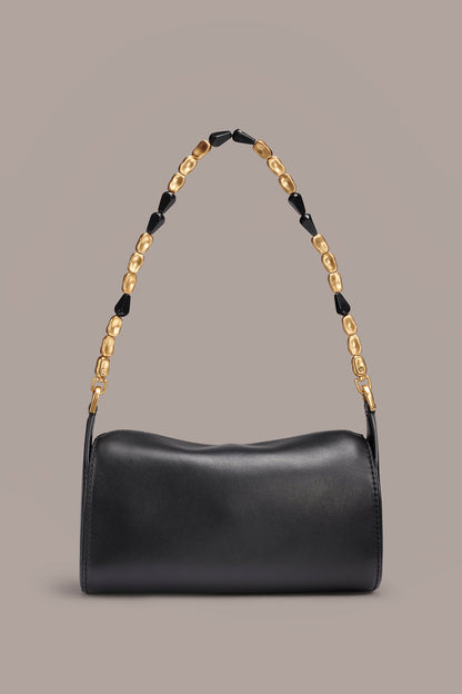 CRINOLINE CROSSBODY BAG - Black