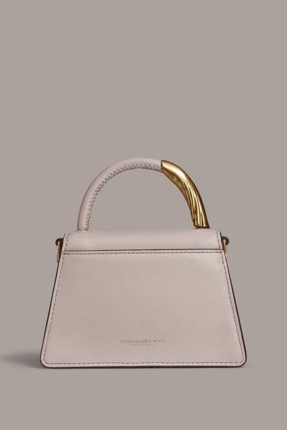TULLE MINI CROSSBODY BAG - SHADOW GREY