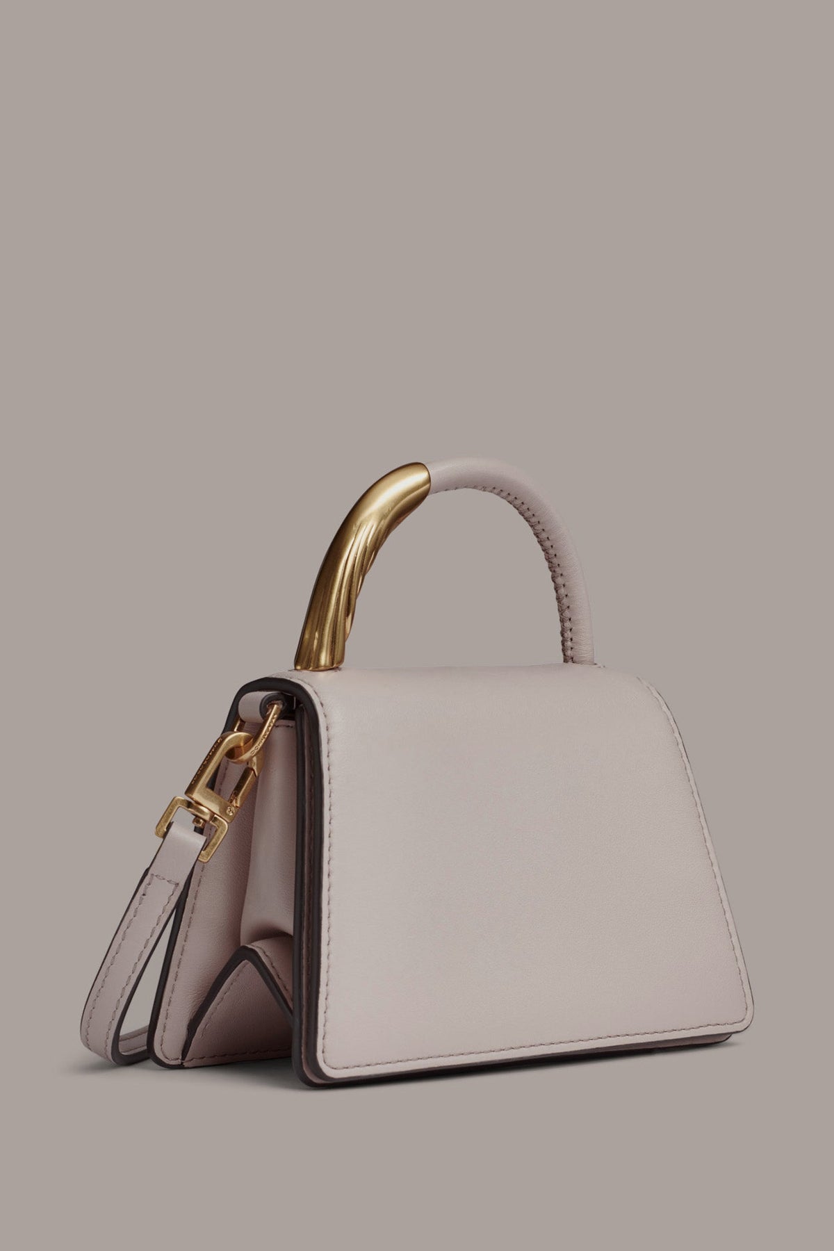 TULLE MINI CROSSBODY BAG - SHADOW GREY