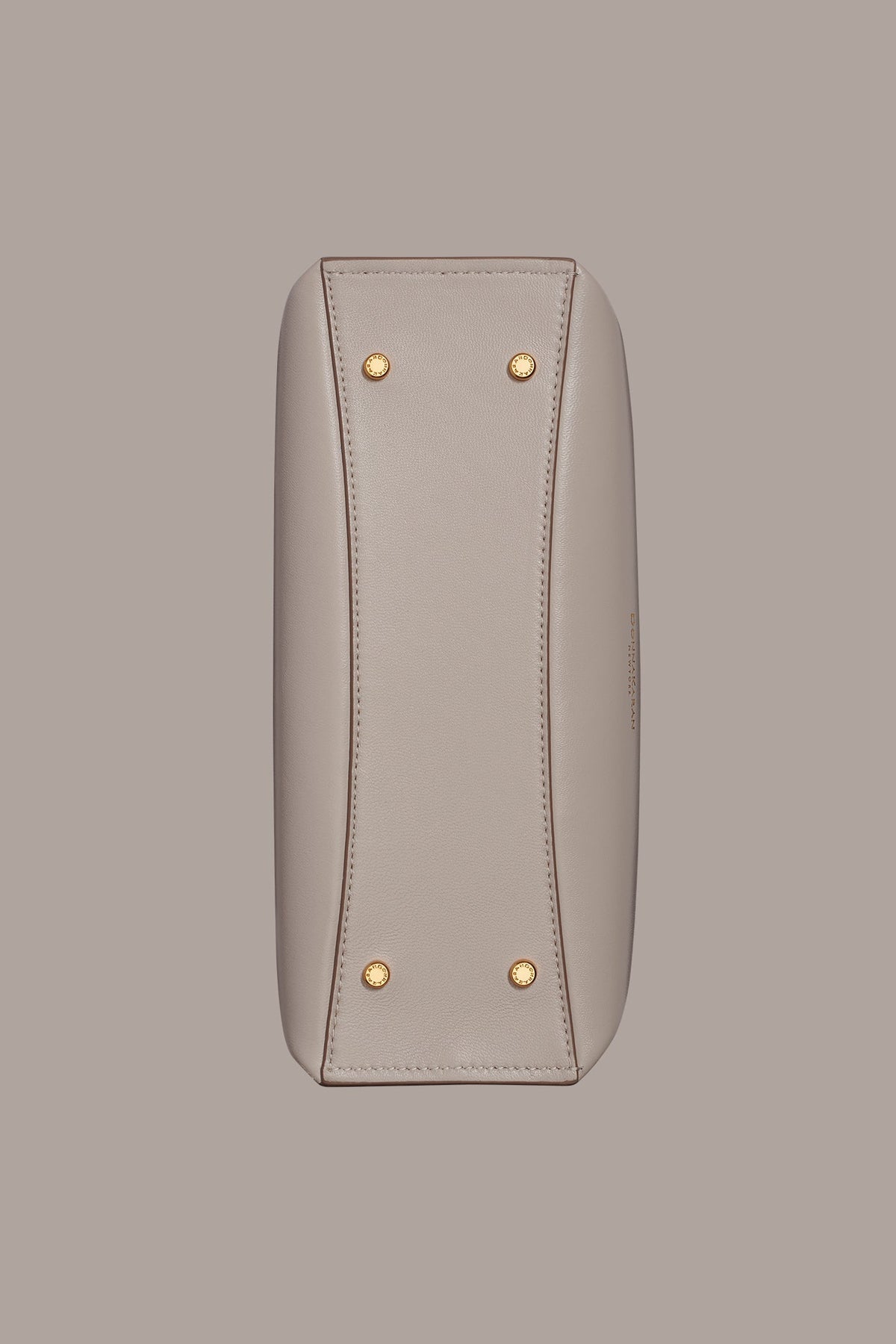 BRIDGEHAMPTON LEATHER SATCHEL BAG - Sand
