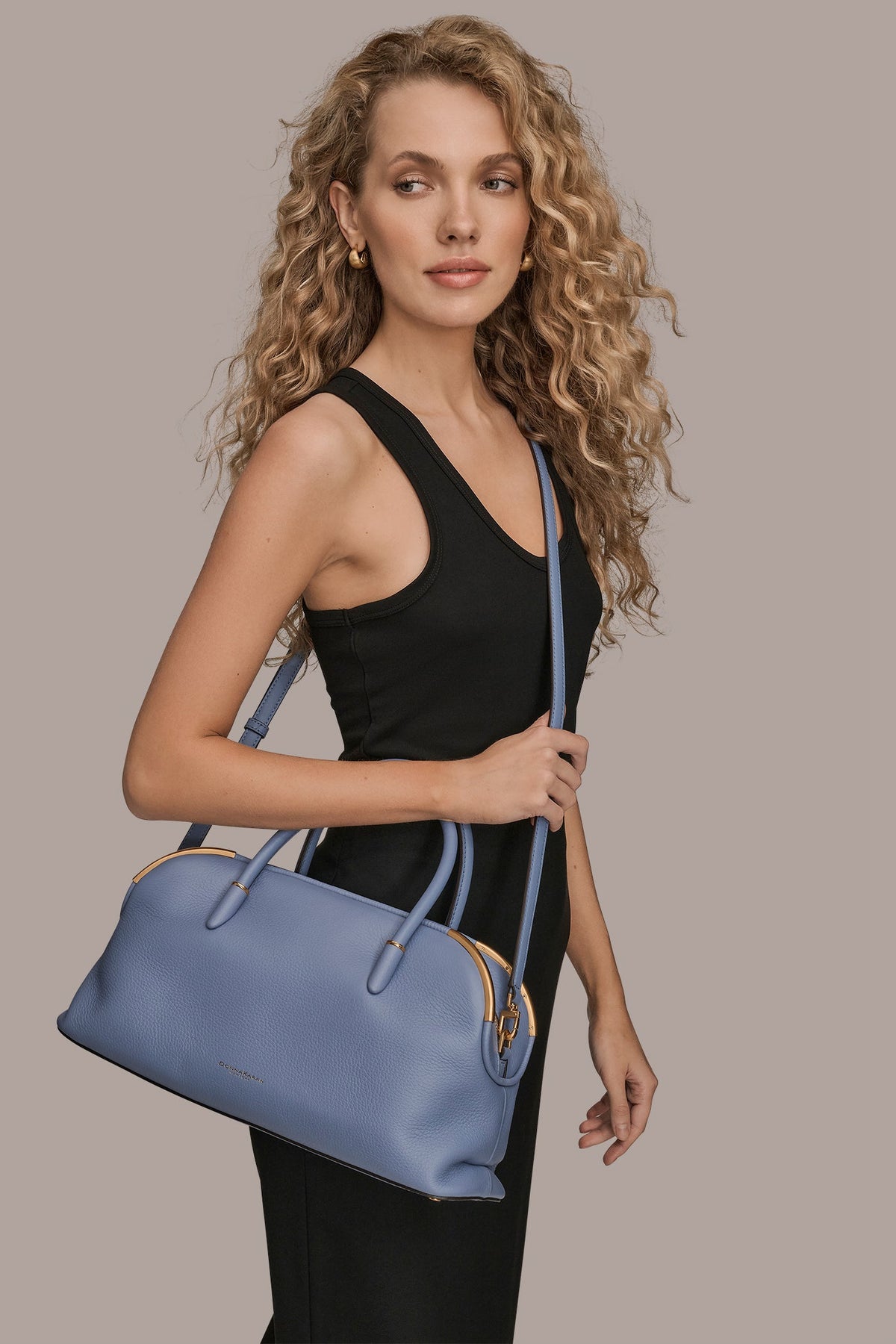 SATIN LEATHER SATCHEL - Tempest