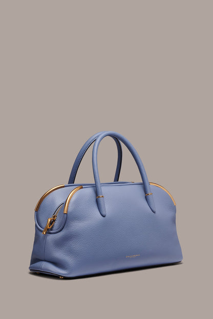 SATIN LEATHER SATCHEL - Tempest
