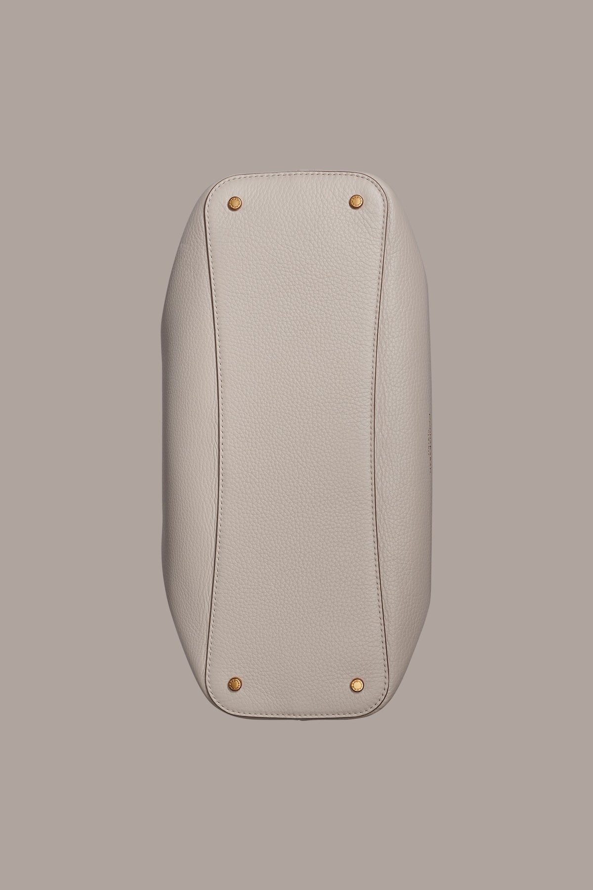 SATIN LEATHER SATCHEL - Sand