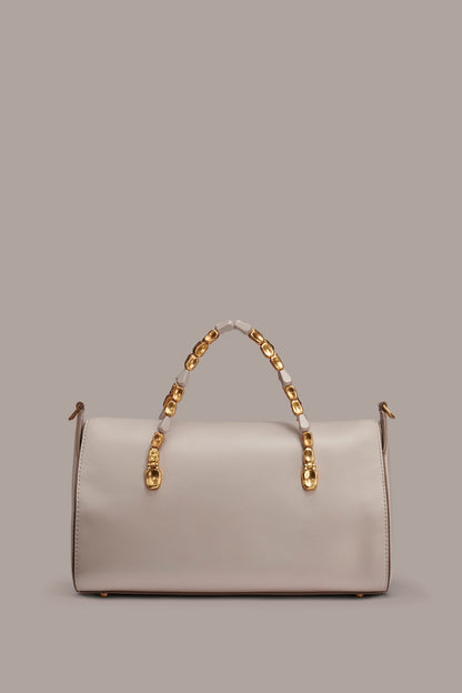 CRINOLINE SATCHEL - SAND