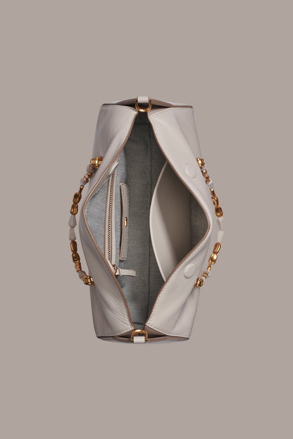 CRINOLINE SATCHEL - SAND