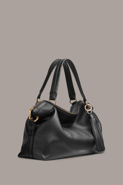 GLENWOOD SATCHEL BAG - Black