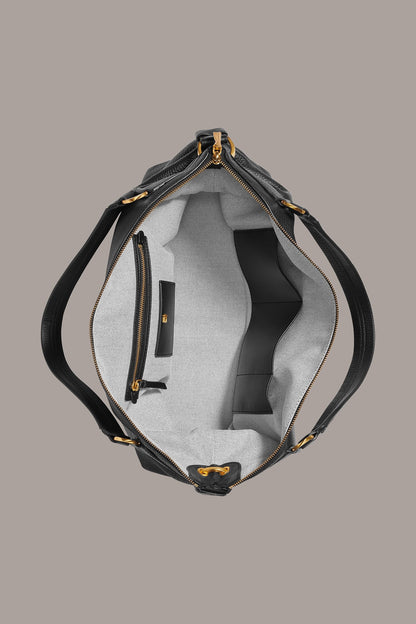GLENWOOD SATCHEL BAG - Black