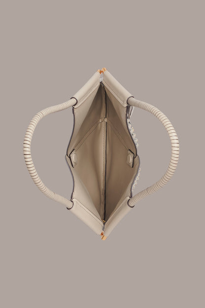 BALDWIN LEATHER KNOT MINI SHOULDER BAG - Moth