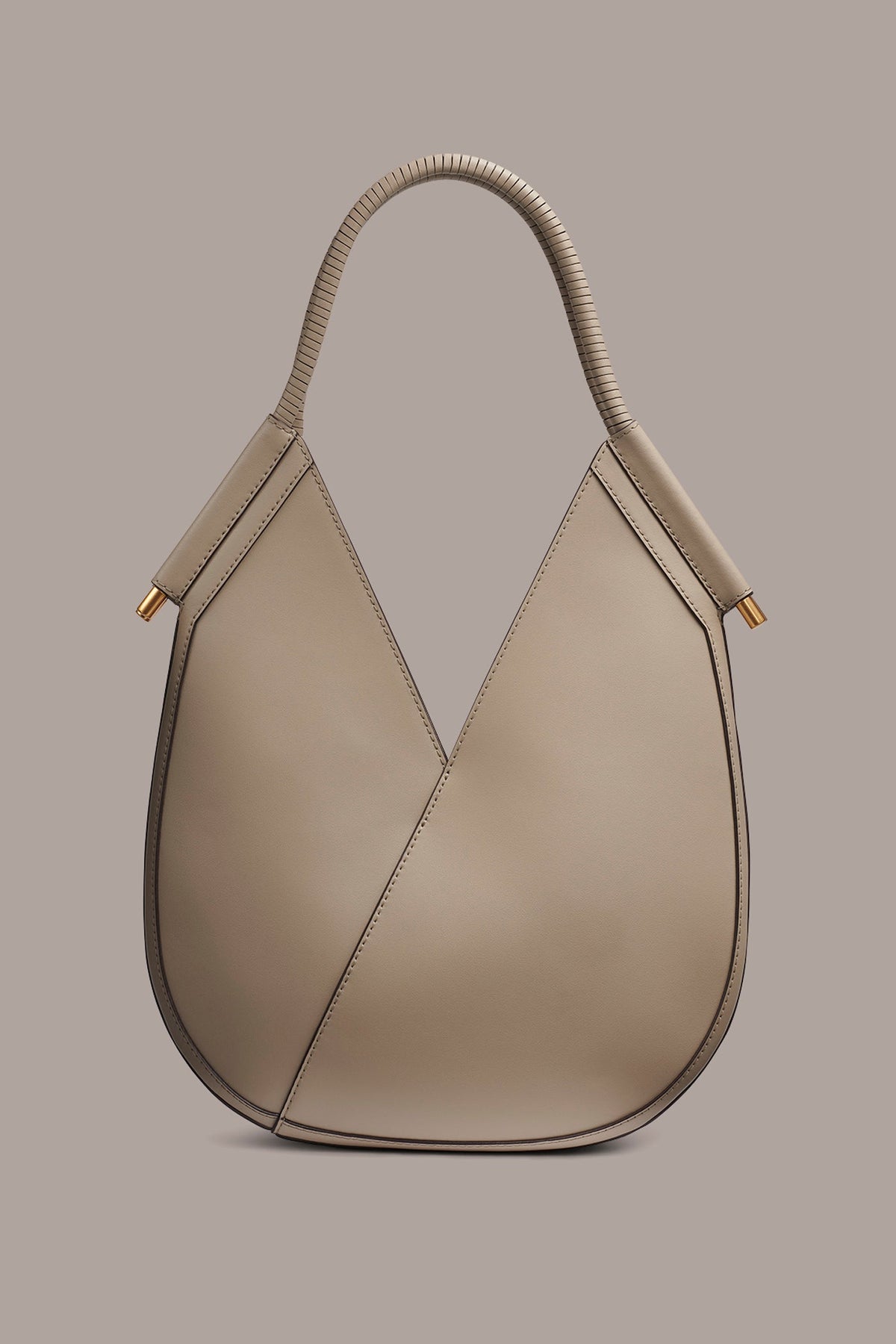 BALDWIN LEATHER KNOT MINI SHOULDER BAG - Moth