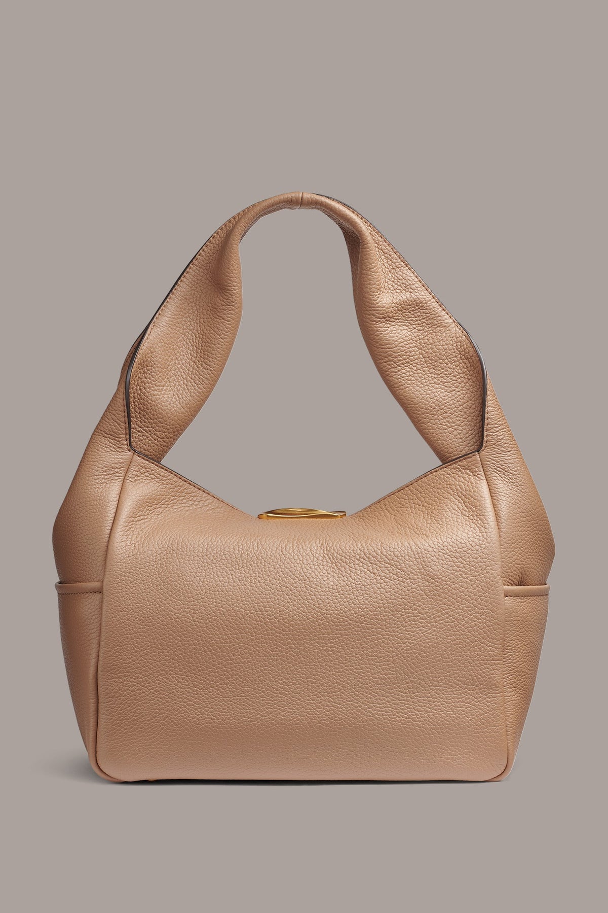 AMAGANSETT SHOULDER BAG - TOASTED ALMOND
