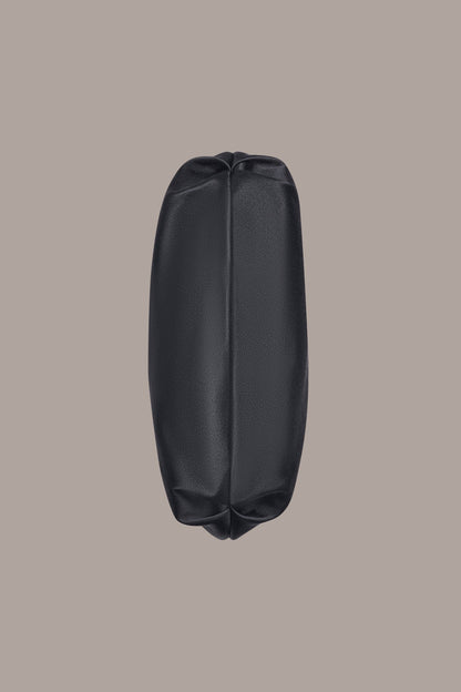 LAWRENCE SATIN WRISTLET - Black / Gold