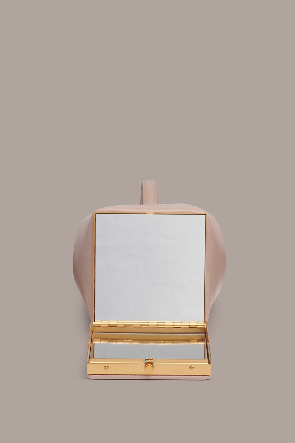 SISAL LEATHER CLUTCH - Snow Petal