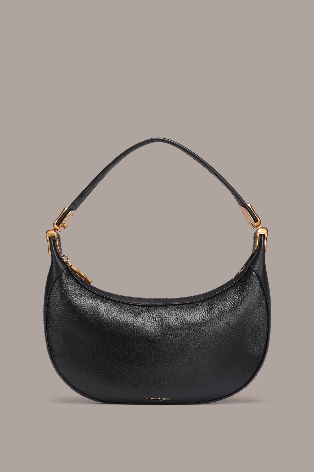SERGE CONVERTIBLE SHOULDER WRISTLET BAG - Black
