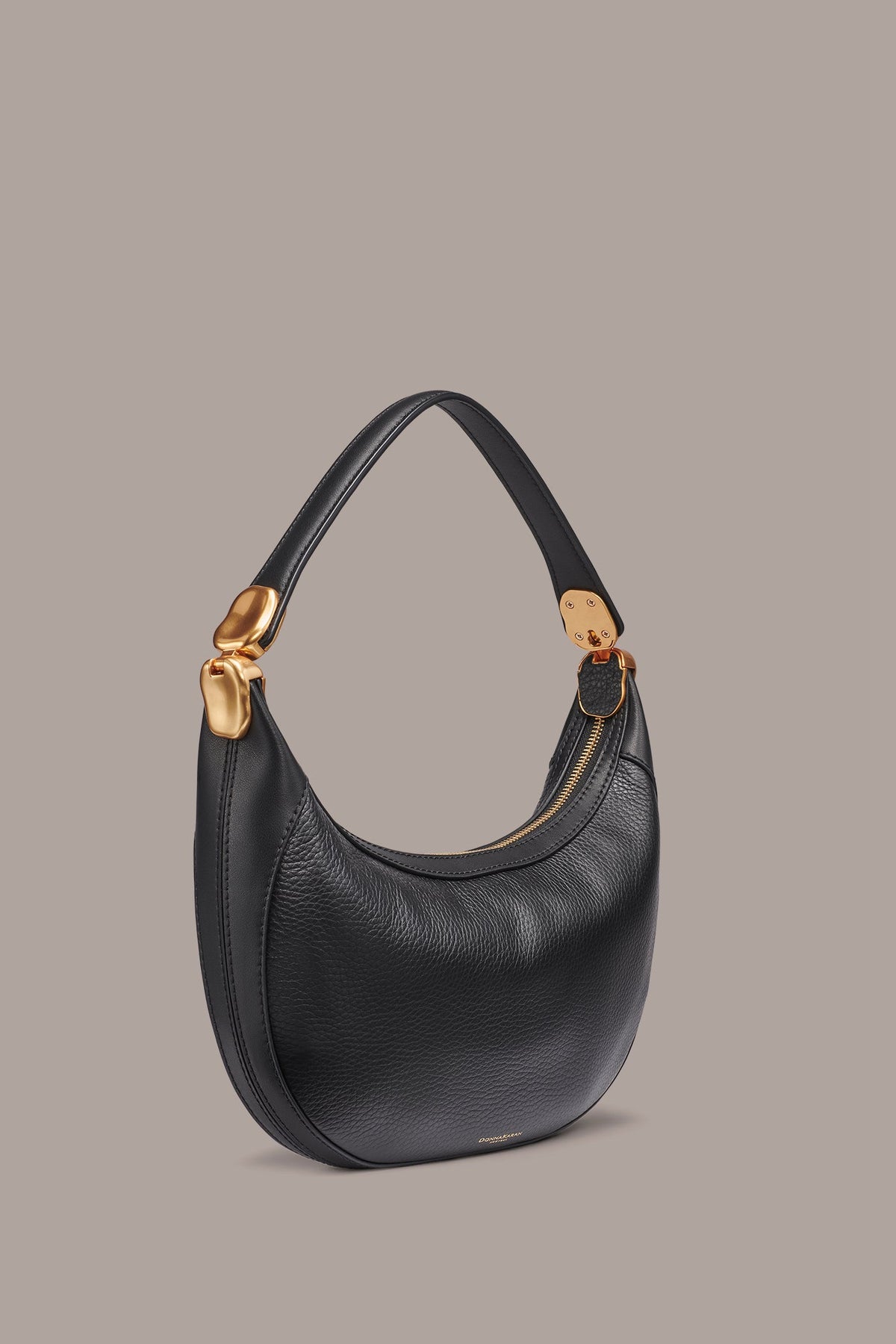 SERGE CONVERTIBLE SHOULDER WRISTLET BAG - Black