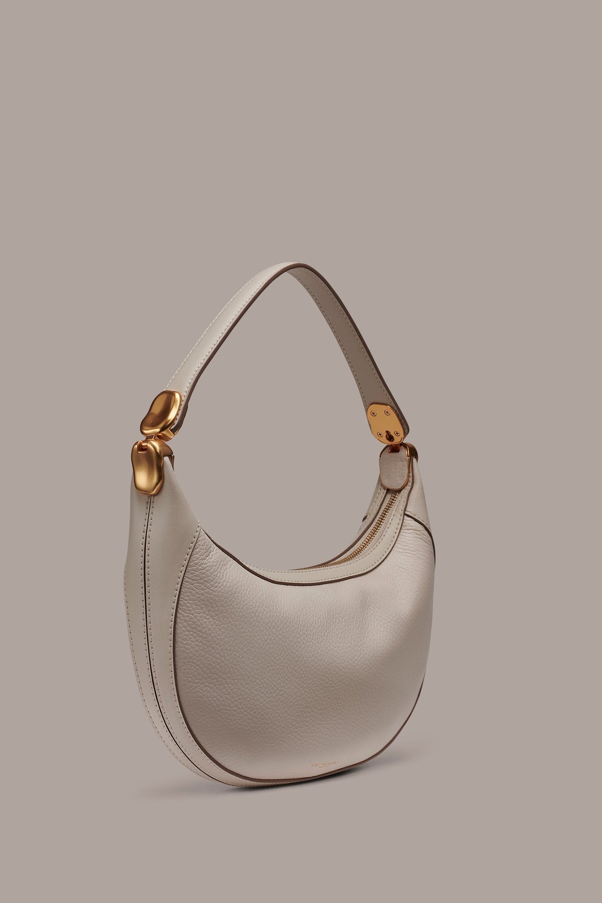 SERGE CONVERTIBLE SHOULDER WRISTLET BAG - SAND