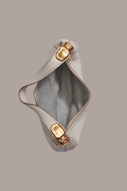 SERGE CONVERTIBLE SHOULDER WRISTLET BAG - SAND