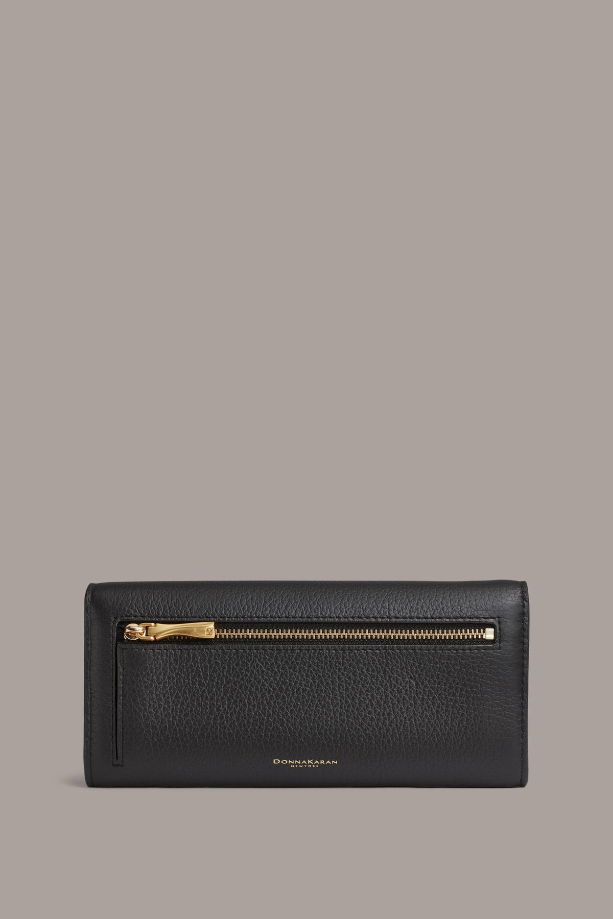 AMAGANSETT FLAP WALLET - Black