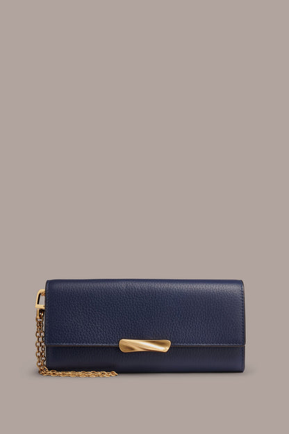 AMAGANSETT FLAP WALLET - DARK NIGHT