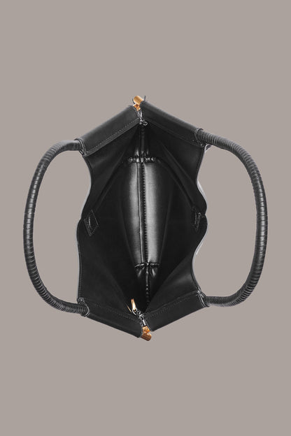 BALDWIN MINI LASER-CUT SHOULDER BAG - Black