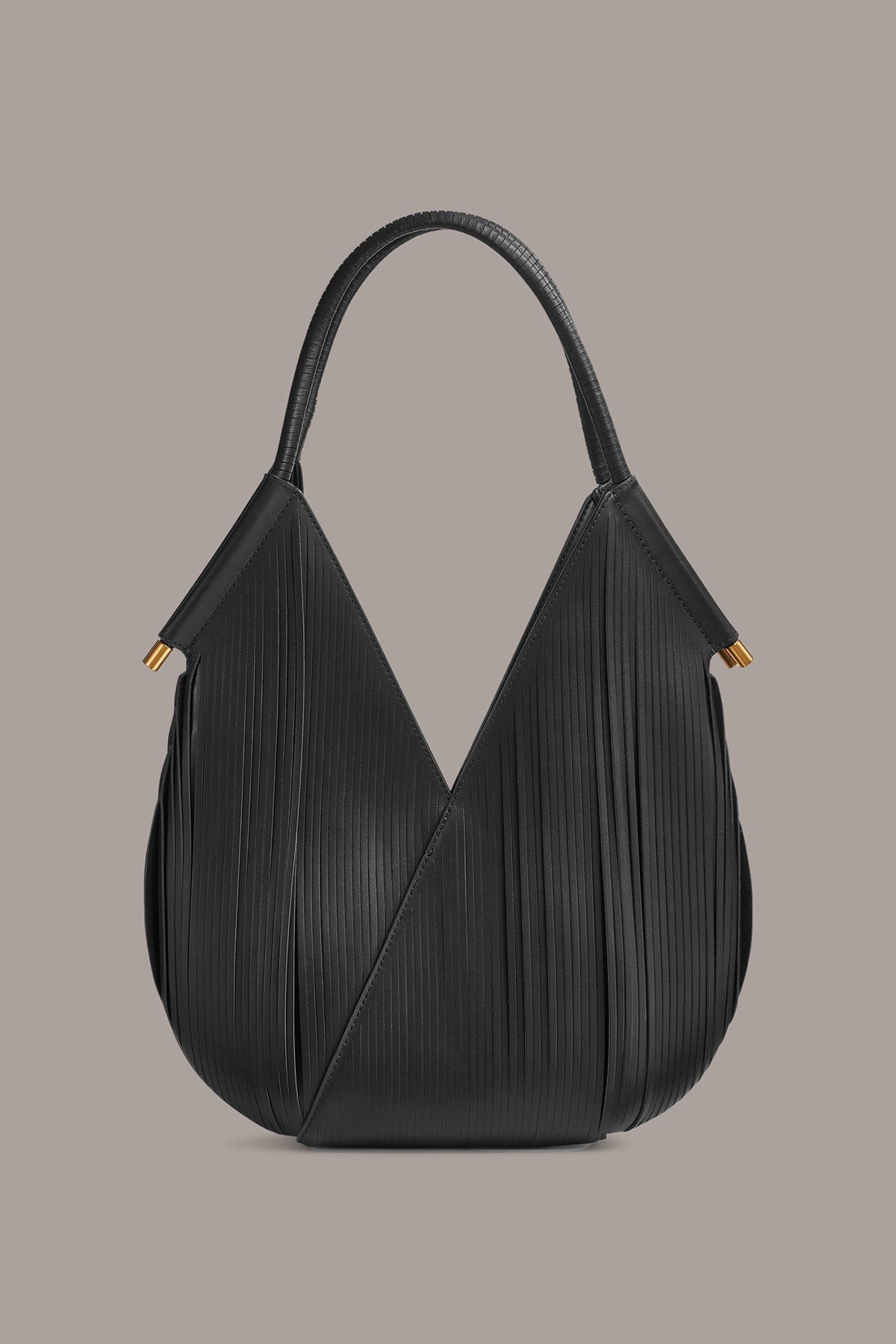 BALDWIN MINI LASER-CUT SHOULDER BAG - Black